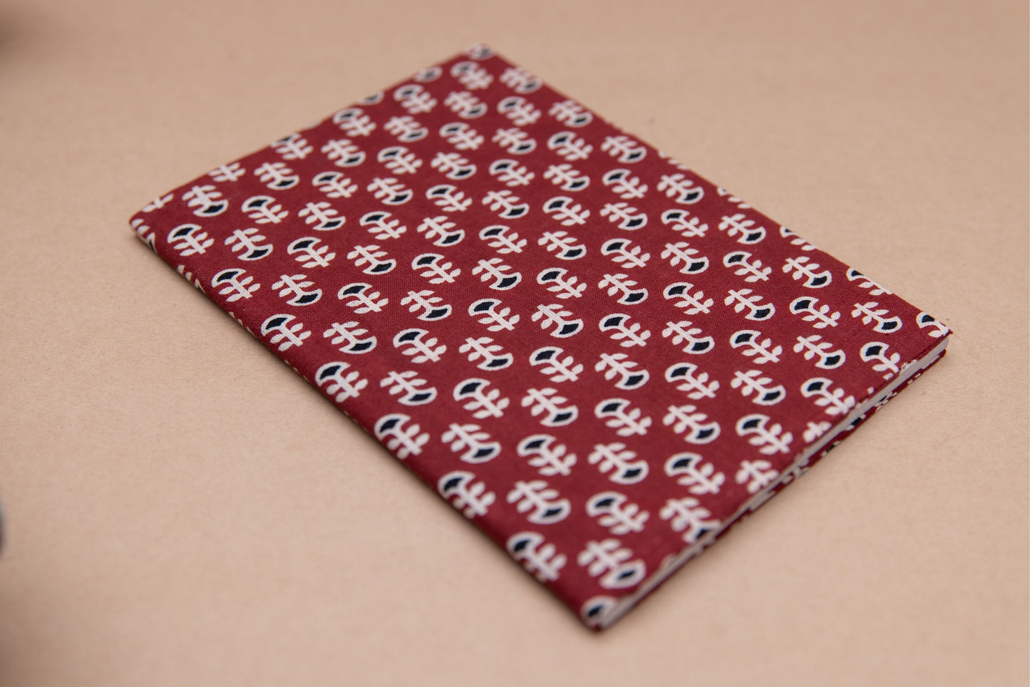 Brick Red Recycled Notebook