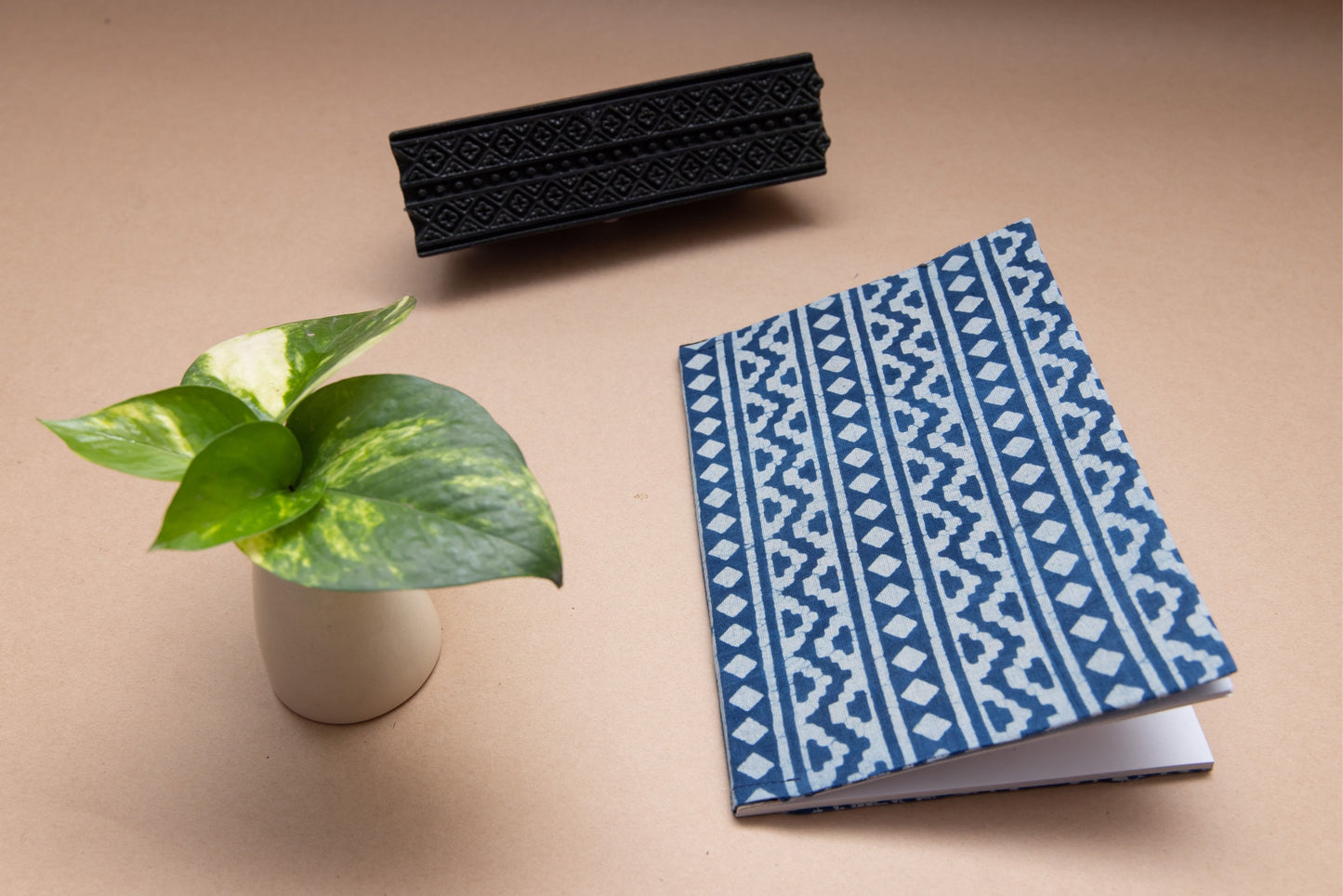 Indigo Blue Recycled Notebook