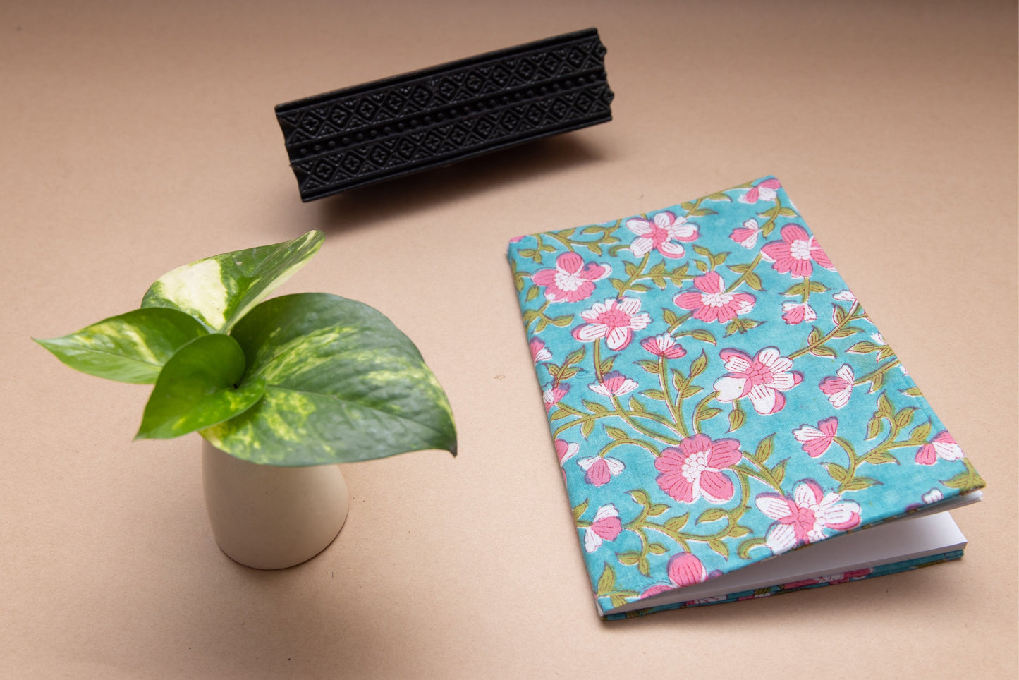 Bubble Blue Recycled Notebook