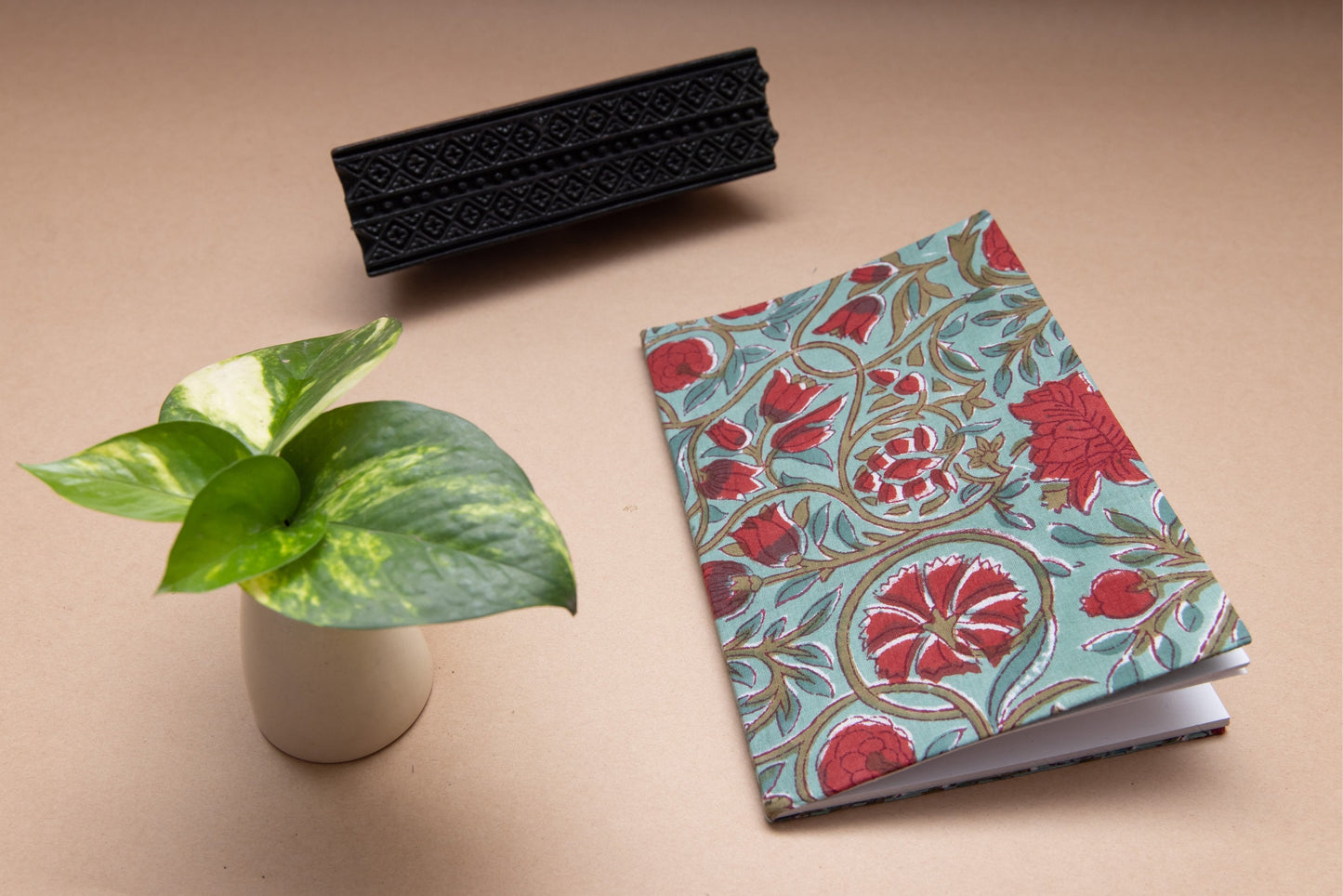 Pine Green Recycled Notebook