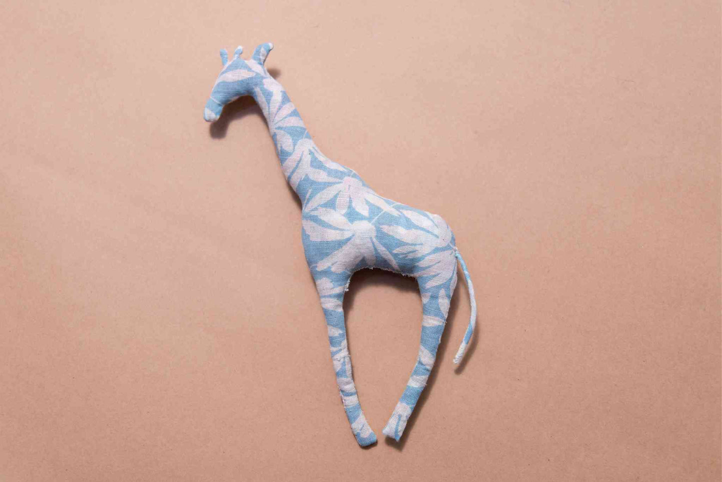 Upcycled Baby Blue Giraffe