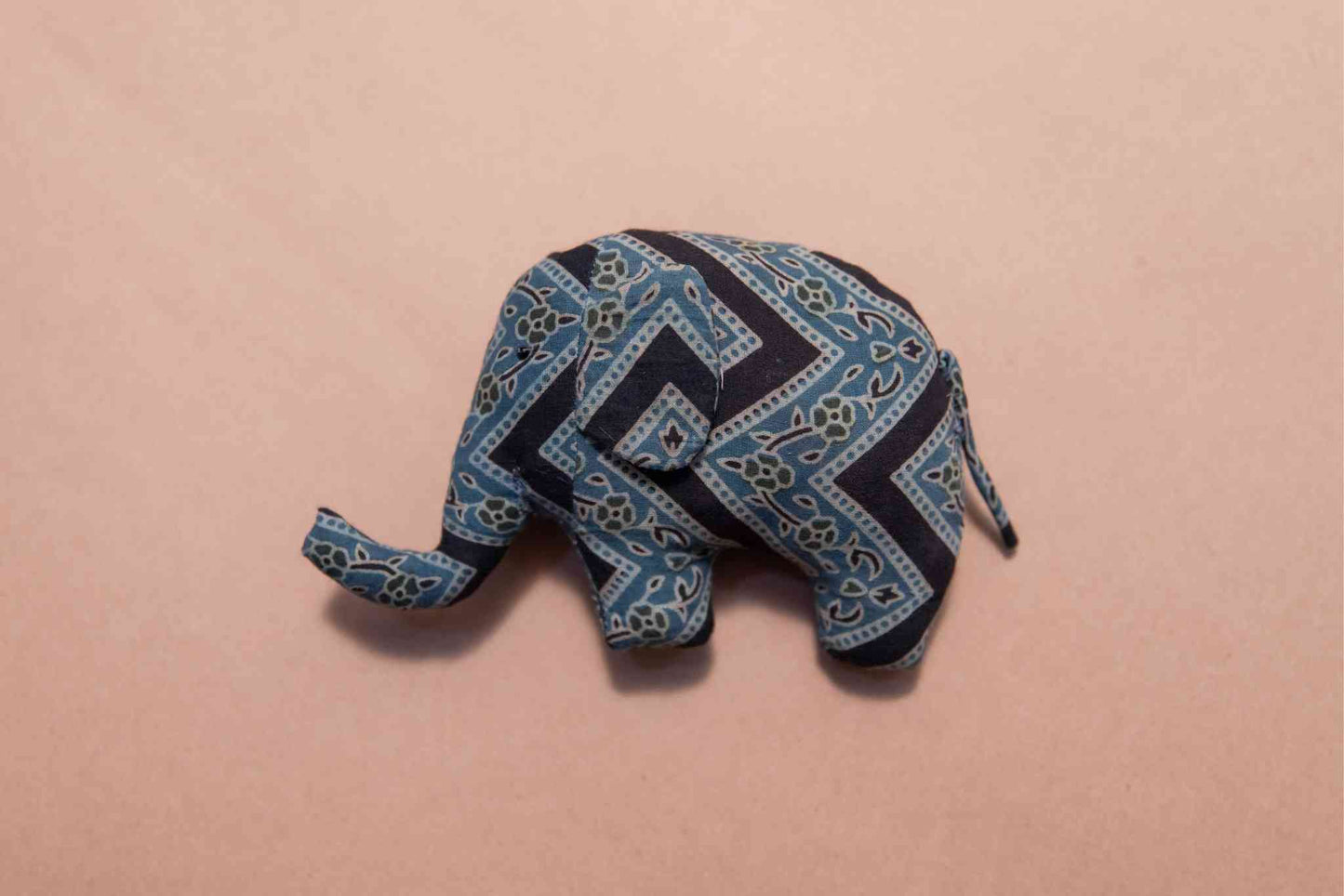 Upcycled Moon Black Elephant