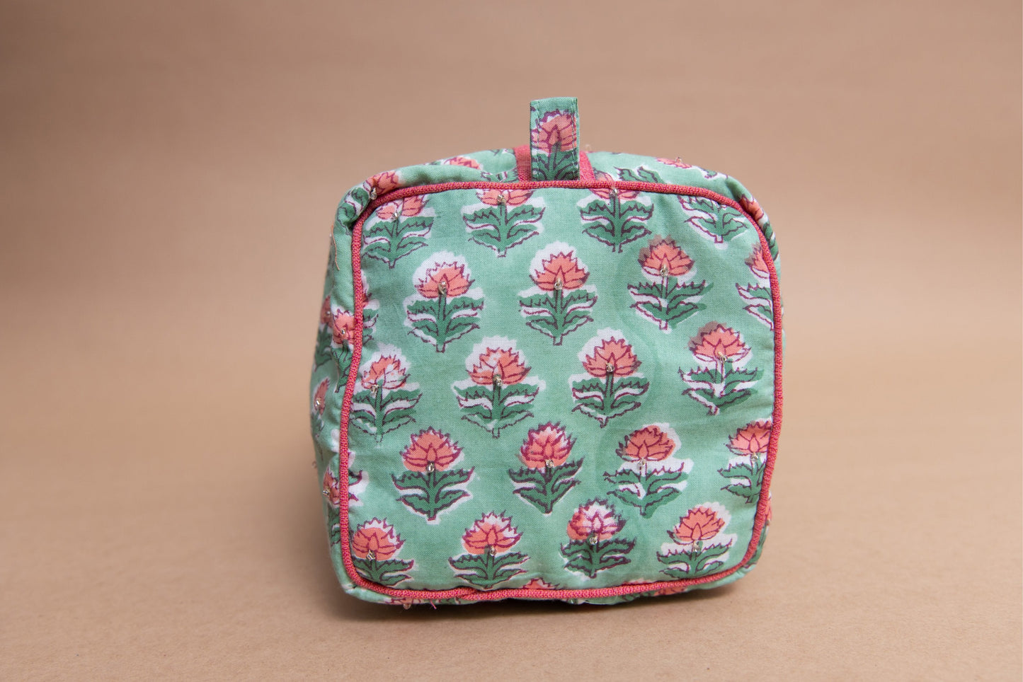 Garden Peach Embroidered Multipurpose Kit
