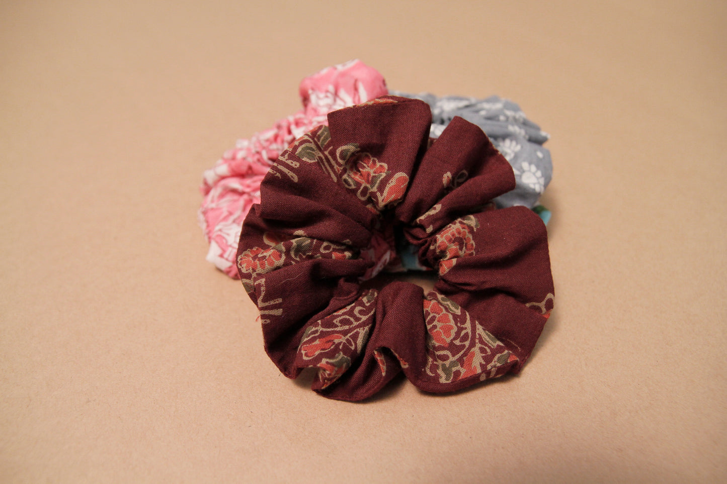 Upcycled Assorted Bows and Scrunchies - Pack of 4