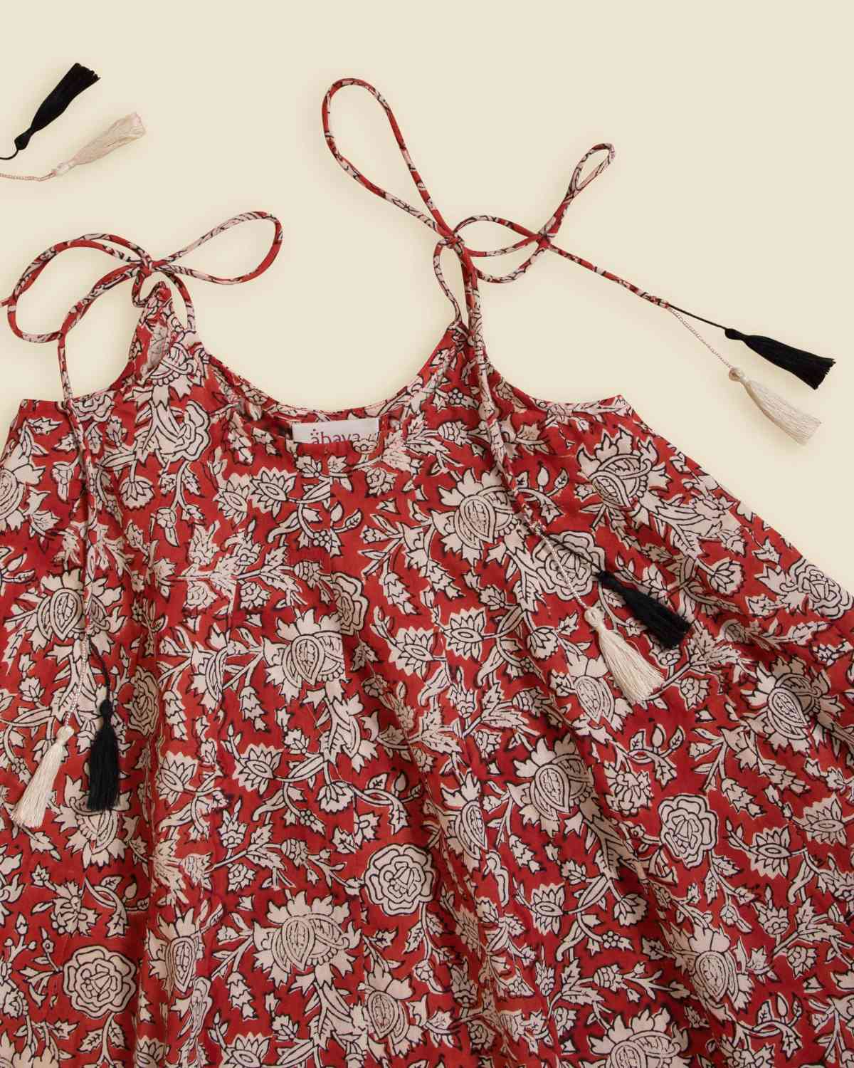Red Begonia Frock