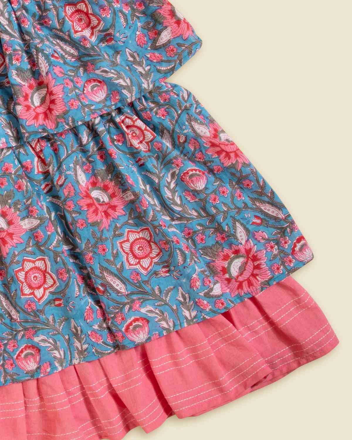 Blue Cosmos Frock
