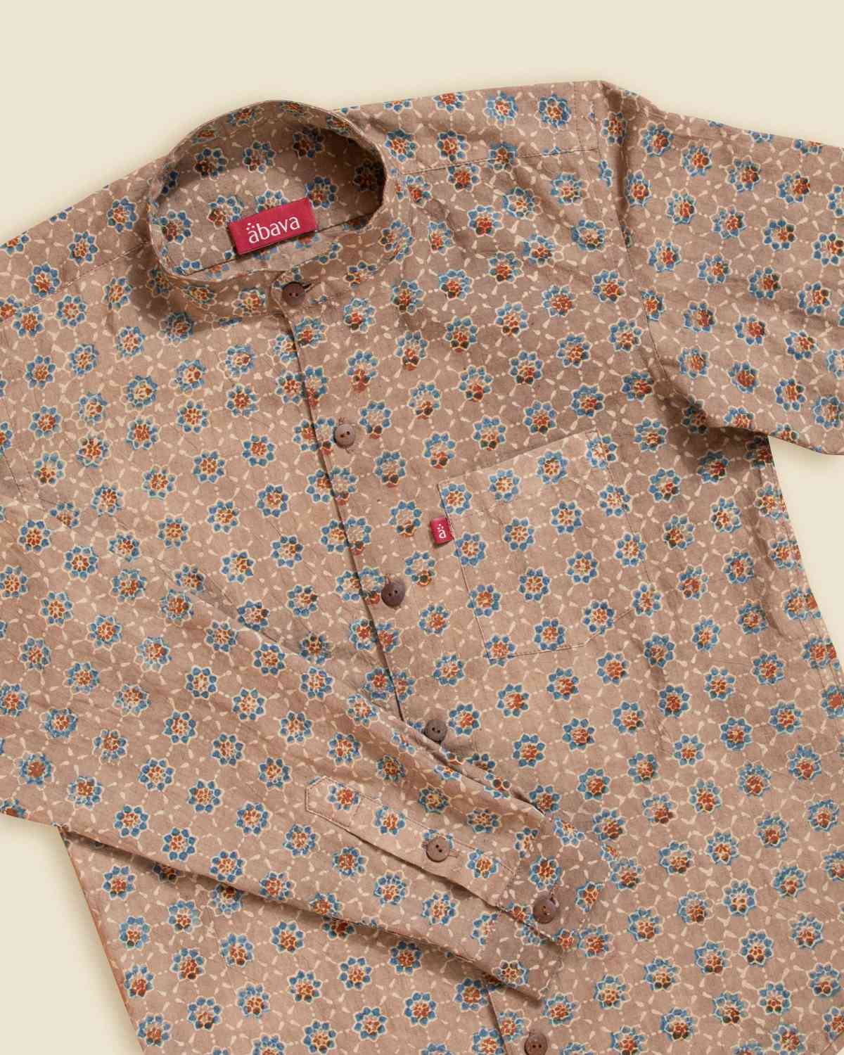 Blue Ixora Shirt