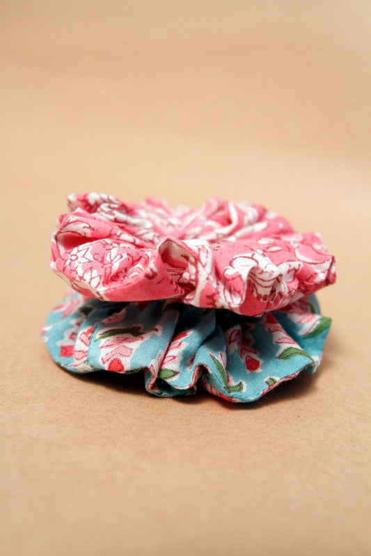 Upcycled Assorted Scrunchies - Pack of 2